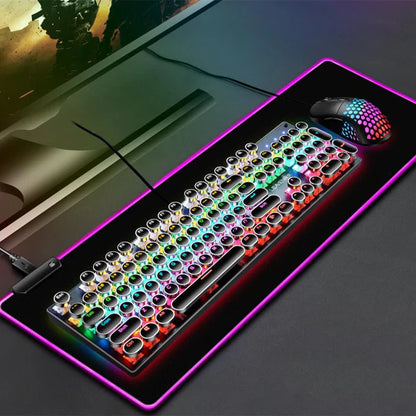 RGB KEYBOARD MOUSE PAD