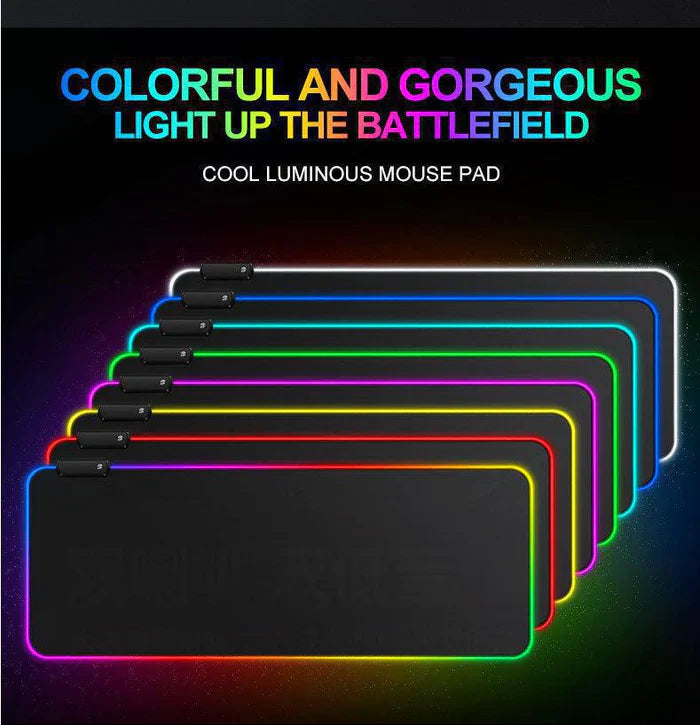 RGB KEYBOARD MOUSE PAD